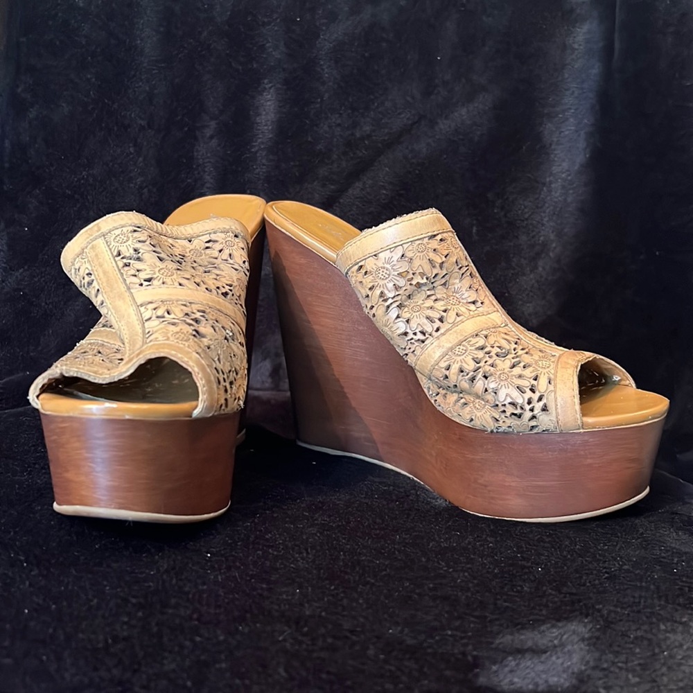 Aldo Platform Wedge Sandals